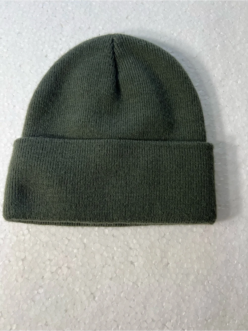Carhartt Youth Knit Cuffed Beanie | Olive Green | One Size Fits Most